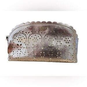 Victoria's Secret Gold Laser-Cut Clutch